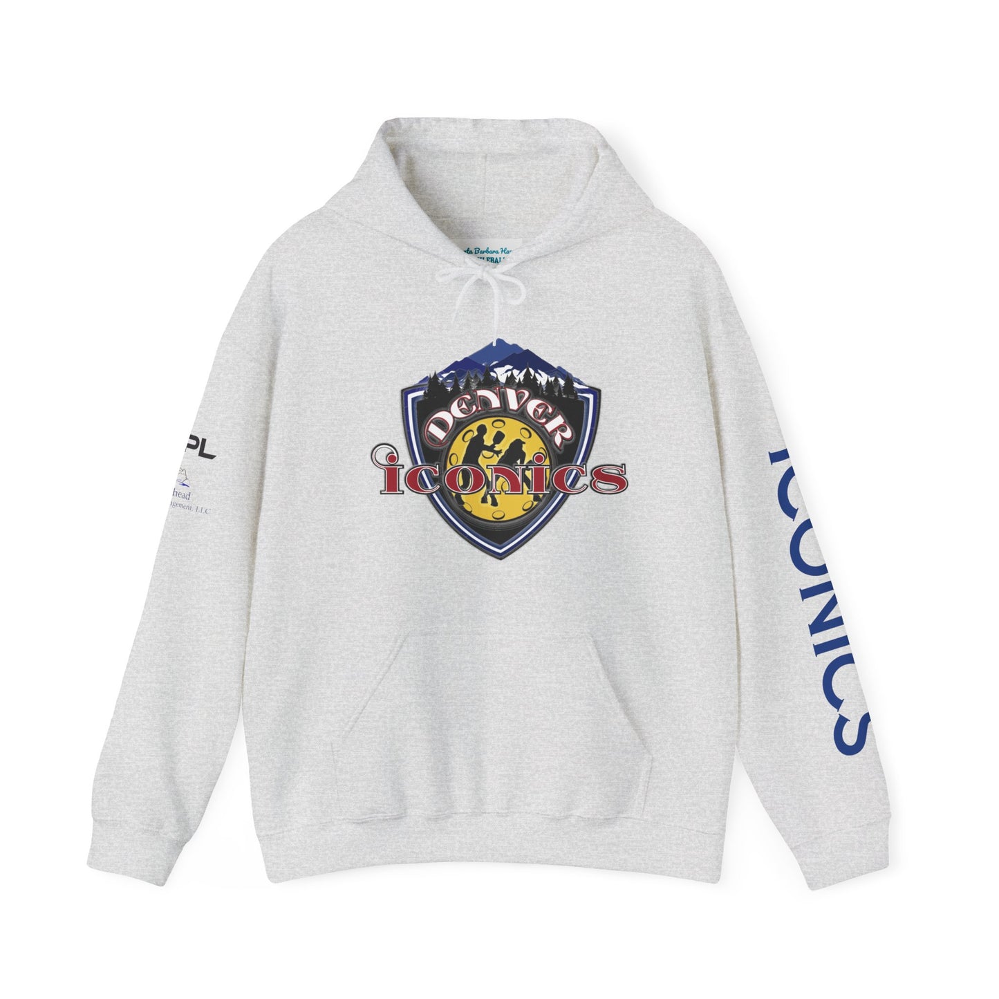 Denver Iconics NPL Team - 4 Sided Design - Unisex Hoodie (customize name)