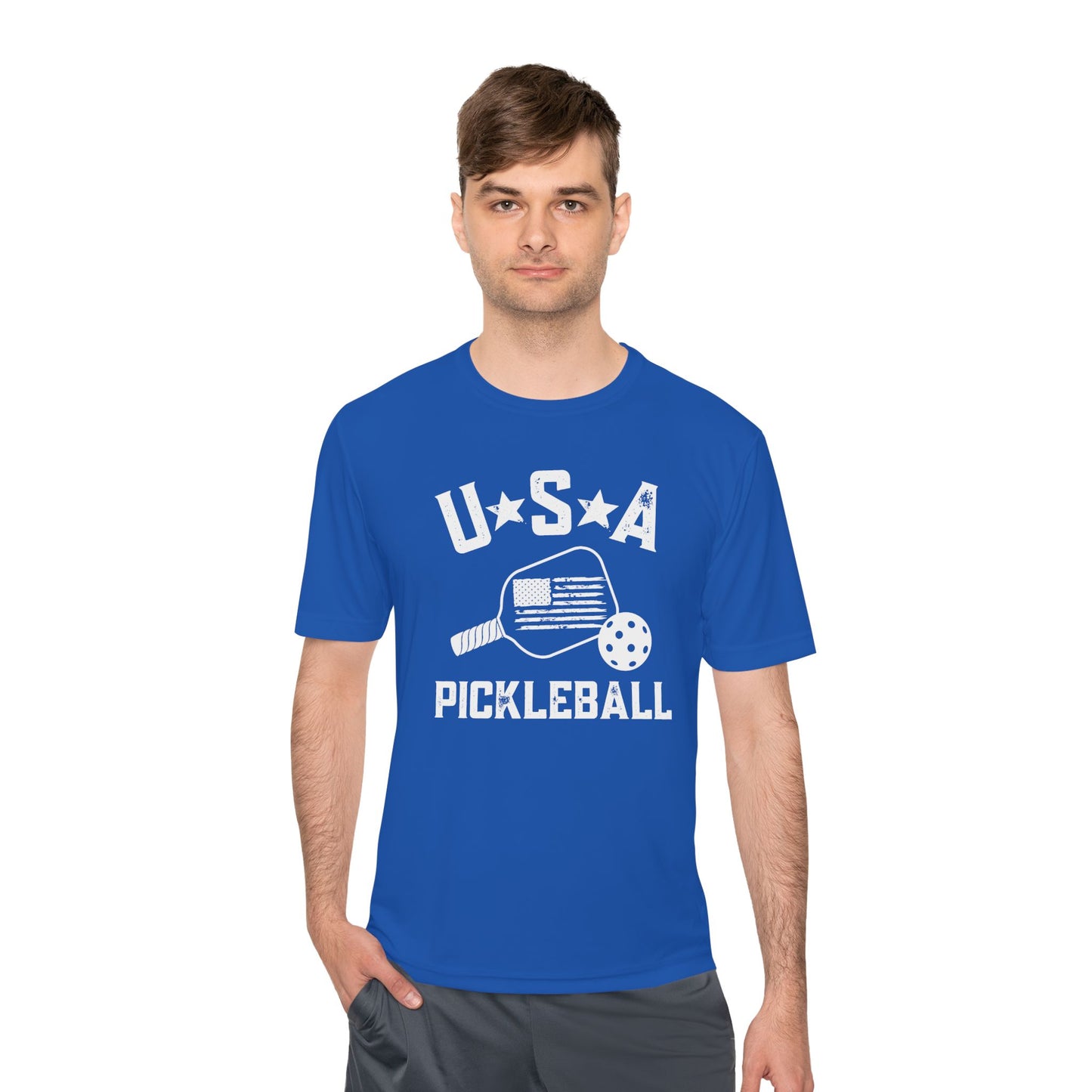 USA Pickleball - Unisex Moisture Wicking Tee