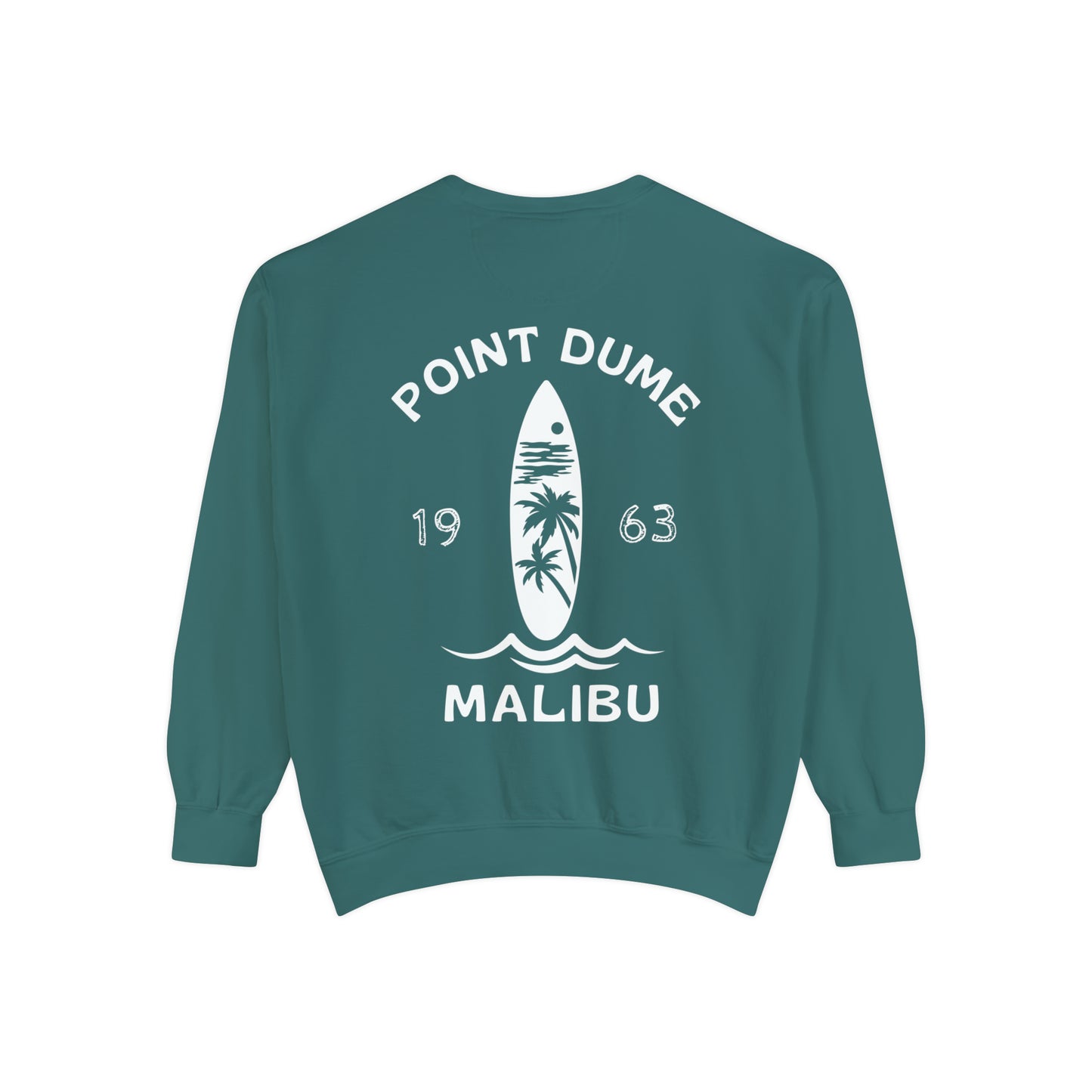 POINT DUME Malibu Crew (Palm Tree Version)- Comfort Colors