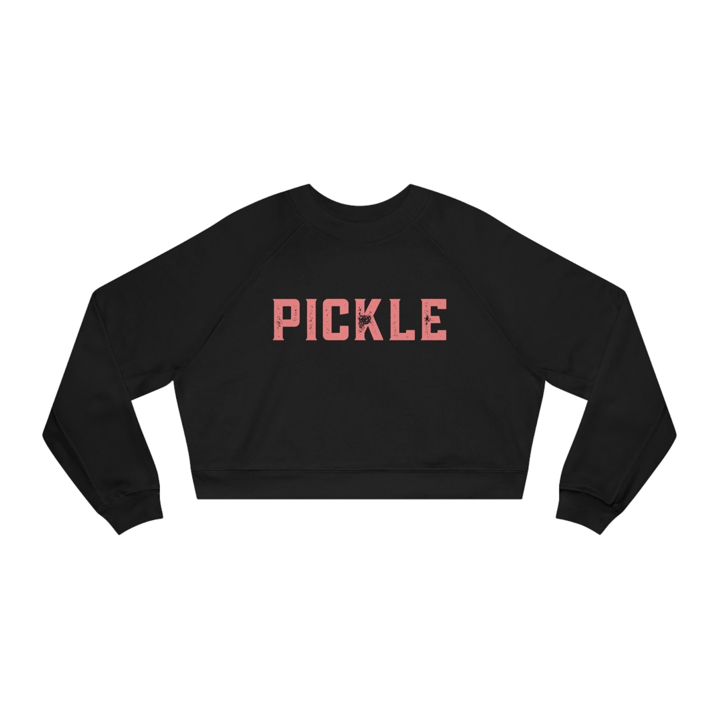 PICKLE Beachy Distressed PINK - Crop Crew