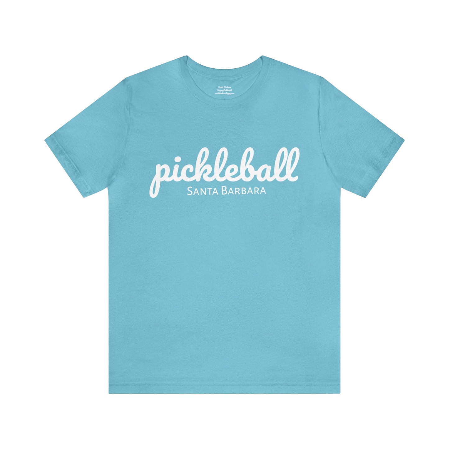 Pickleball Script Customize YOUR destination - 3 day - Unisex 100% airline cotton Jersey Short Sleeve Tee