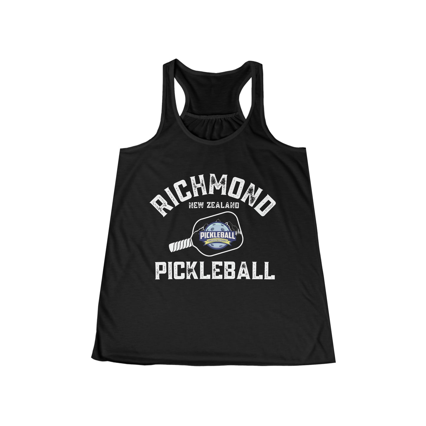 Richmond New Zealand Pickleball 60% poly Women's Flowy Racerback Tank