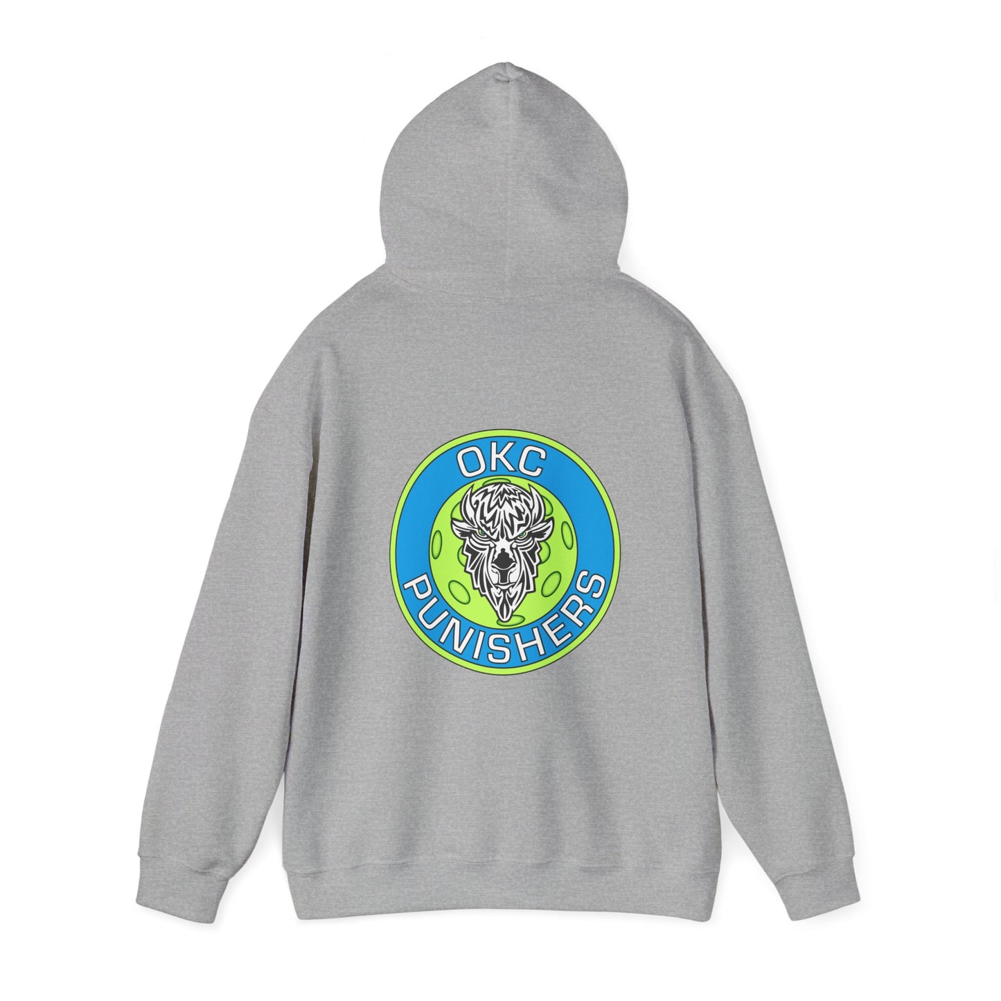 OKC Punishers NPL - Multi Sided Design - Unisex Hoodie - add name sleeve or back