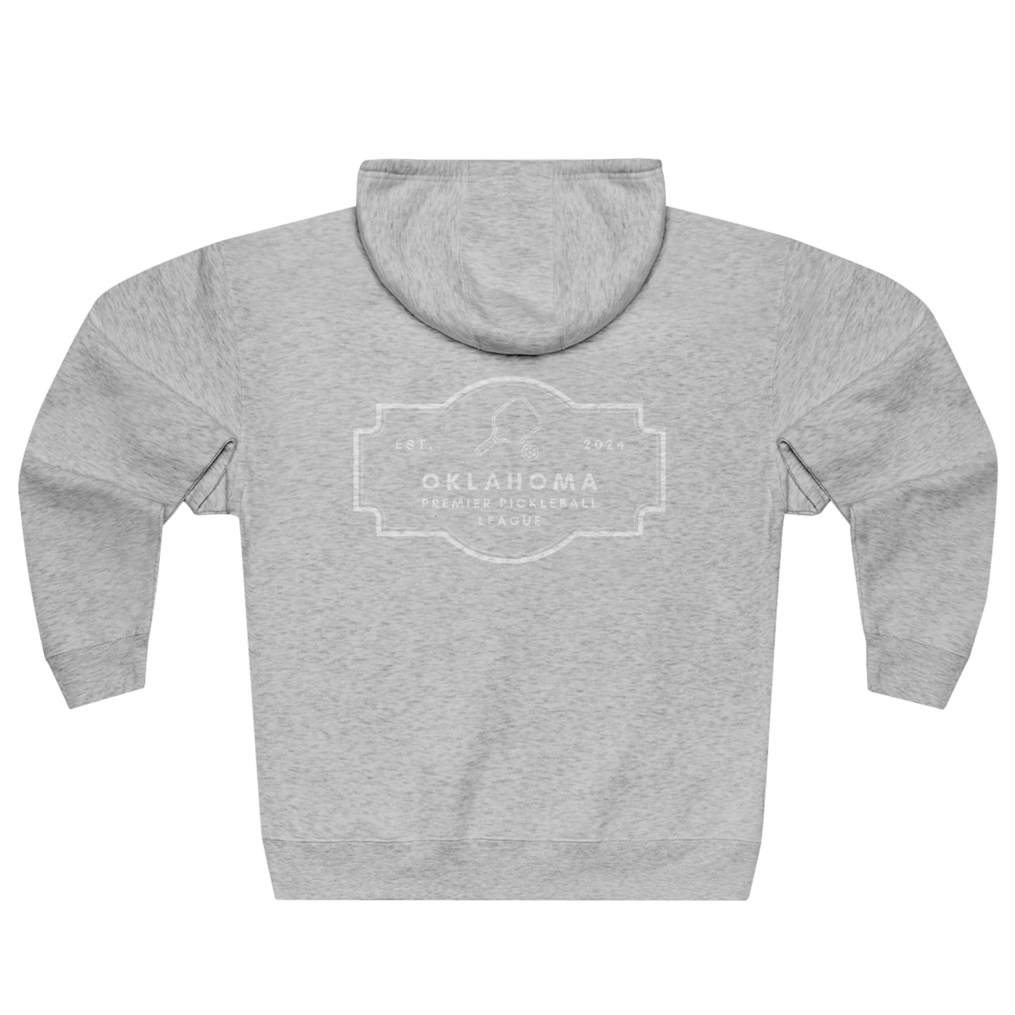 OPPL - Plush Unisex Zip Hoodie, 80% combed cotton