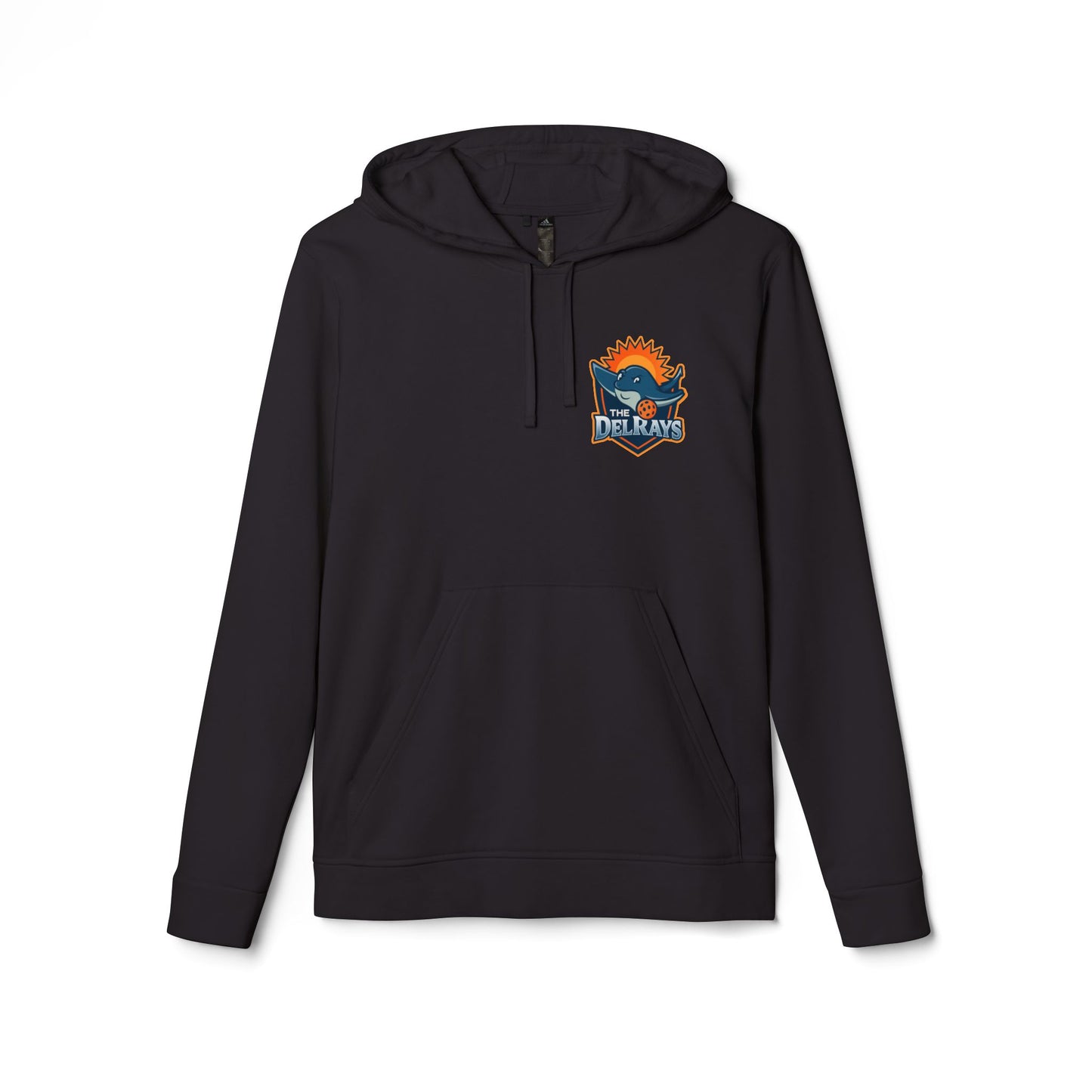 The Del Reys ADIDAS Unisex Fleece Hoodie 60% cotton/40% poly - add name