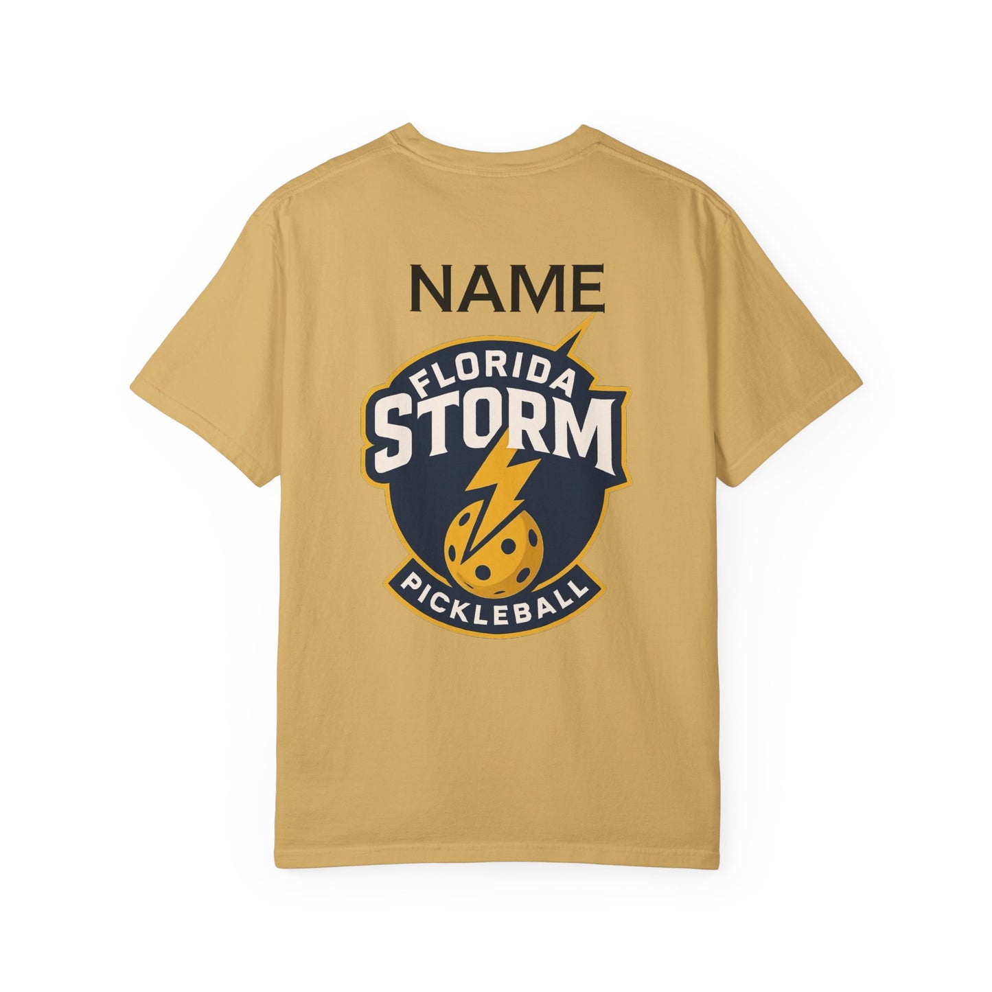 Florida Storm Garment Dyed Unisex T - Add name