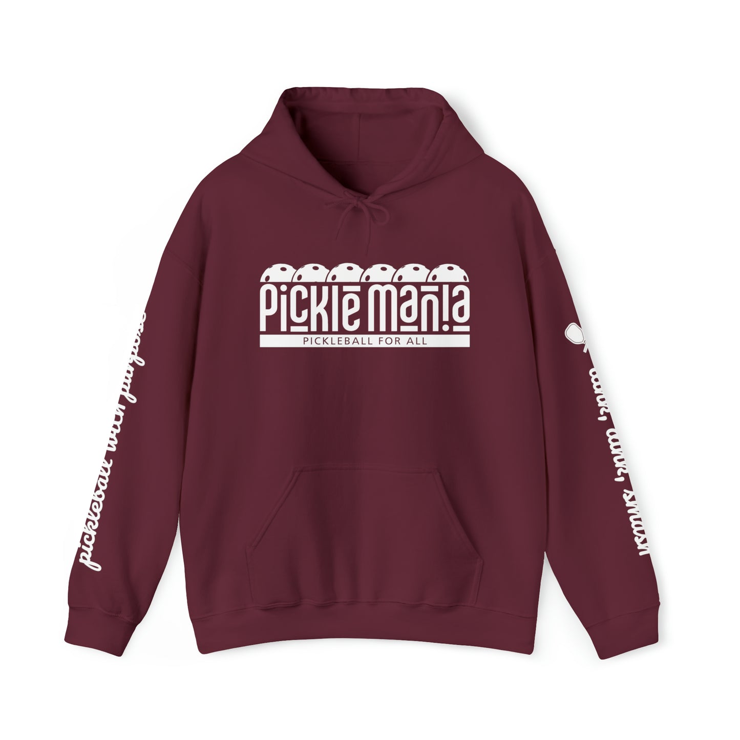Picklemania Hoodie - Customize your sleeves & back in