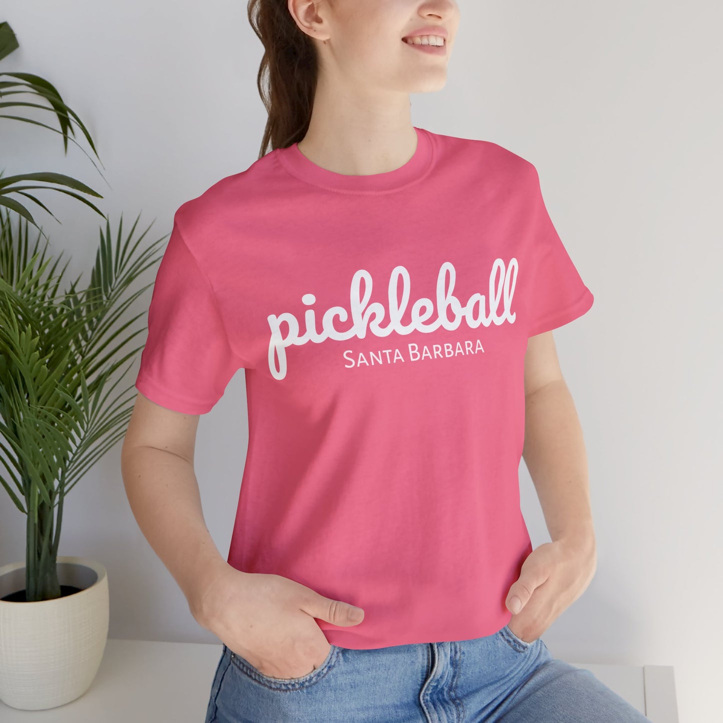 Pickleball Script Customize YOUR destination - 3 day - Unisex 100% airline cotton Jersey Short Sleeve Tee