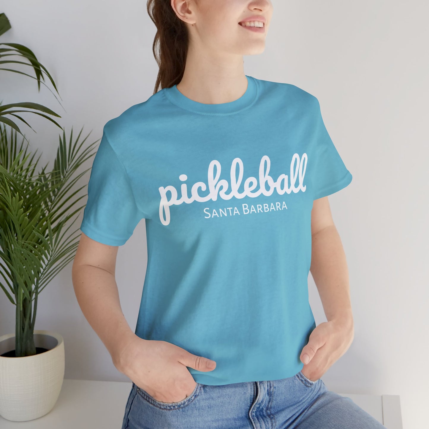Pickleball Script Customize YOUR destination - 3 day - Unisex 100% airline cotton Jersey Short Sleeve Tee