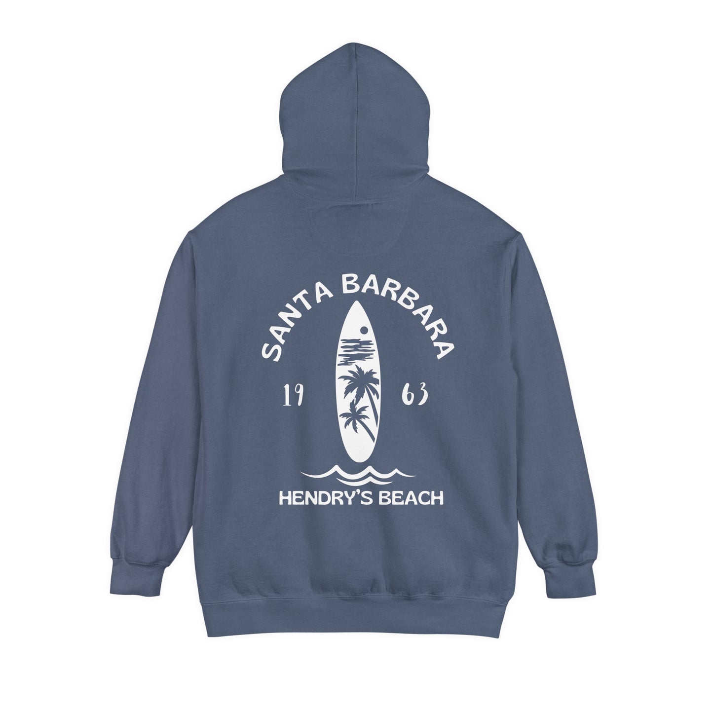 Santa Barbara - Hendry’s Beach -Hoodie - Comfort Colors