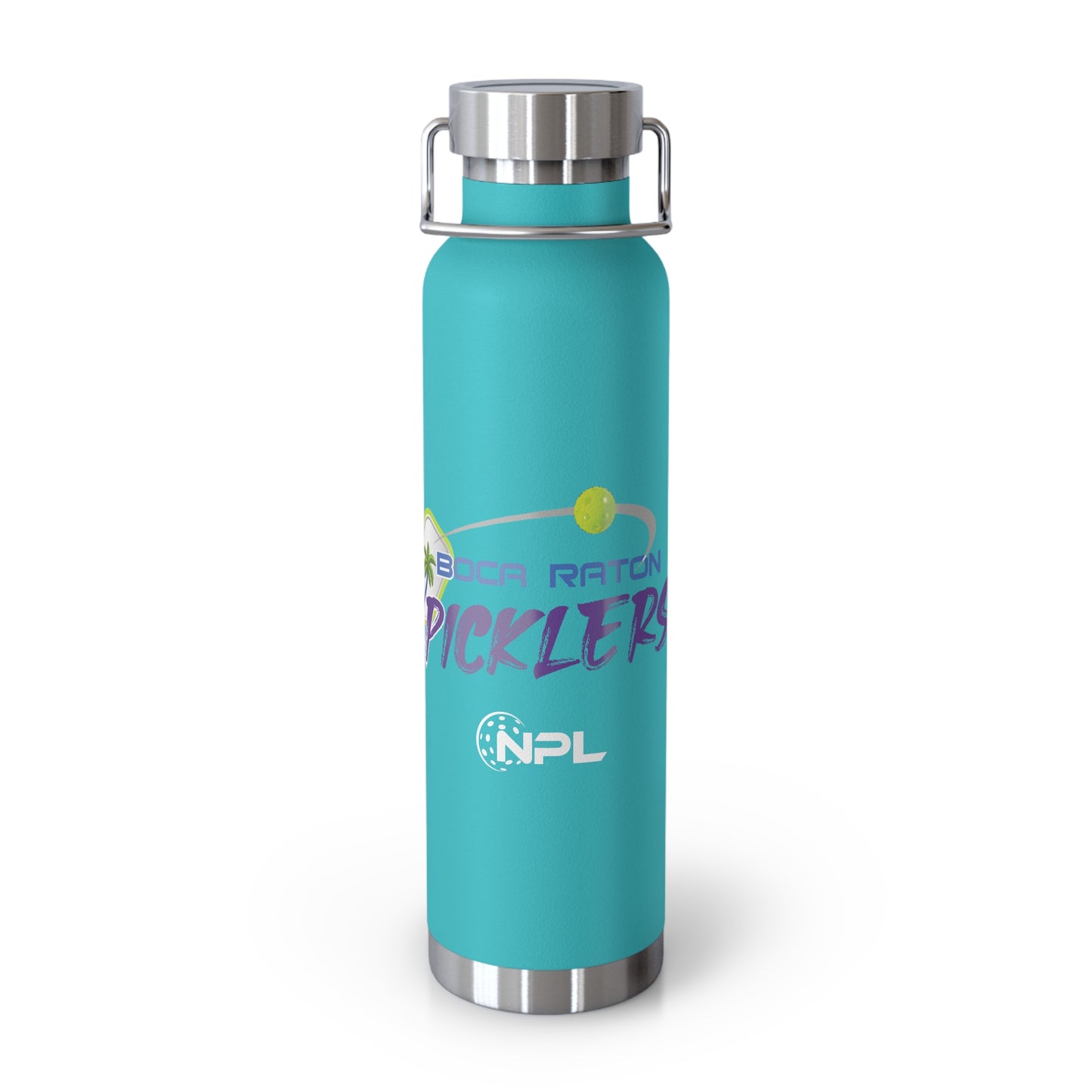 Boca Raton Pickler’s NPL Team - 12 hr vacuum insulated water bottle
