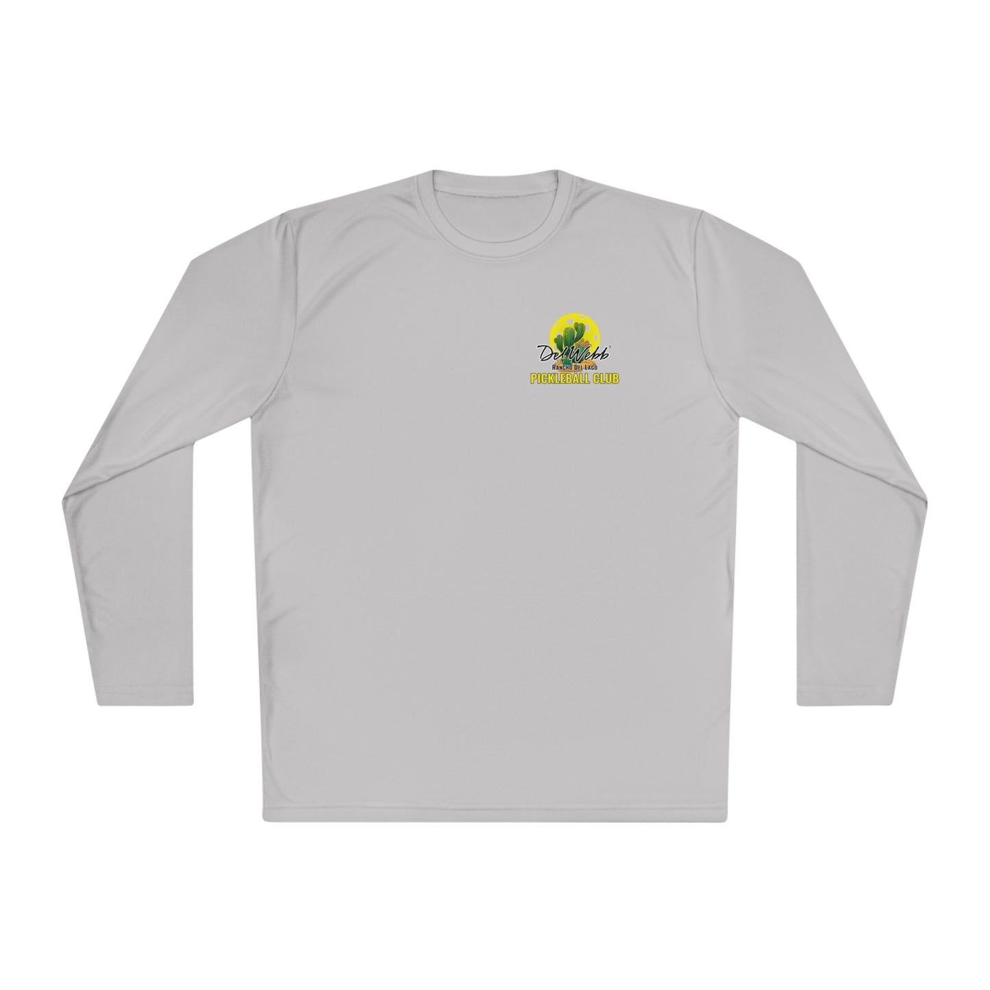Del Webb Country Club. Fuller Cut -Unisex Moisture Wicking, SPF 40, Lightweight Long Sleeve