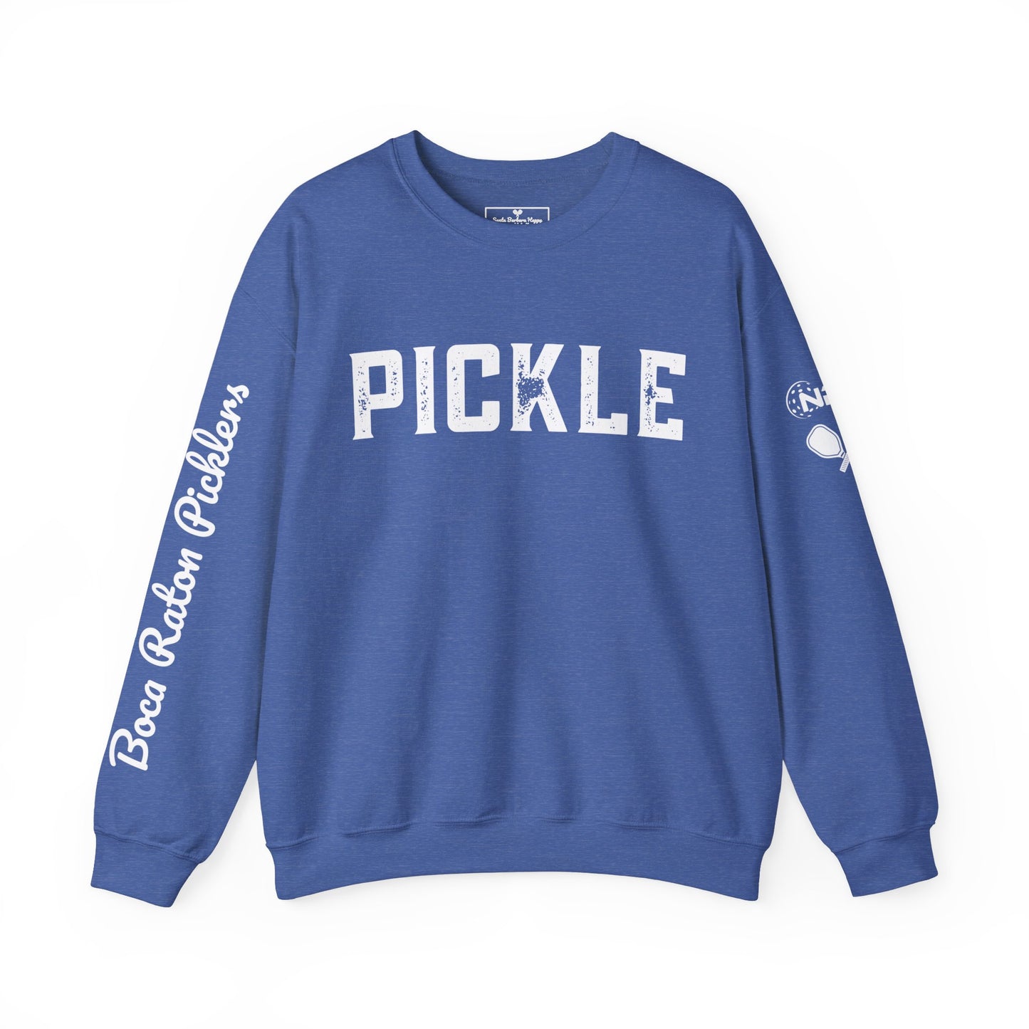 Boca Raton Picklers NPL Team - Custom Crew/Sleeves Boca Raton Picklers - personalize sleeve and or back
