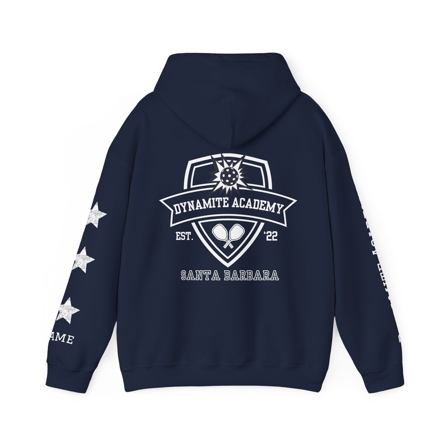 Dynamite Pickleball Academy -Unisex Hoodie - Customize Name (can request blank sleeves)