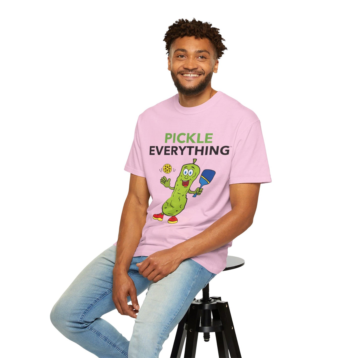 Pickle Everything Unisex Garment-Dyed T-shirt