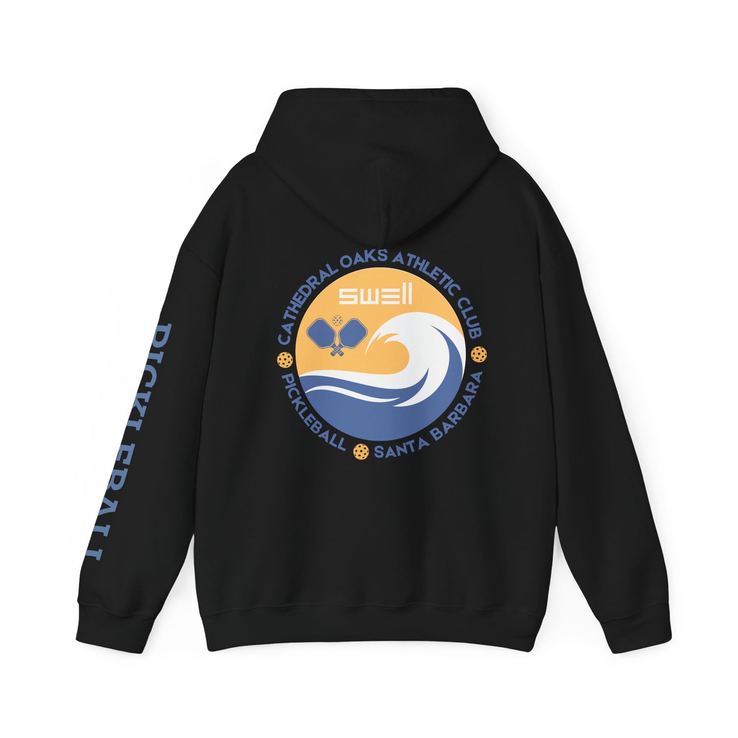 Cathedral Oaks - SWELL - Unisex Hoodie - can add name to fron, back r sleeve