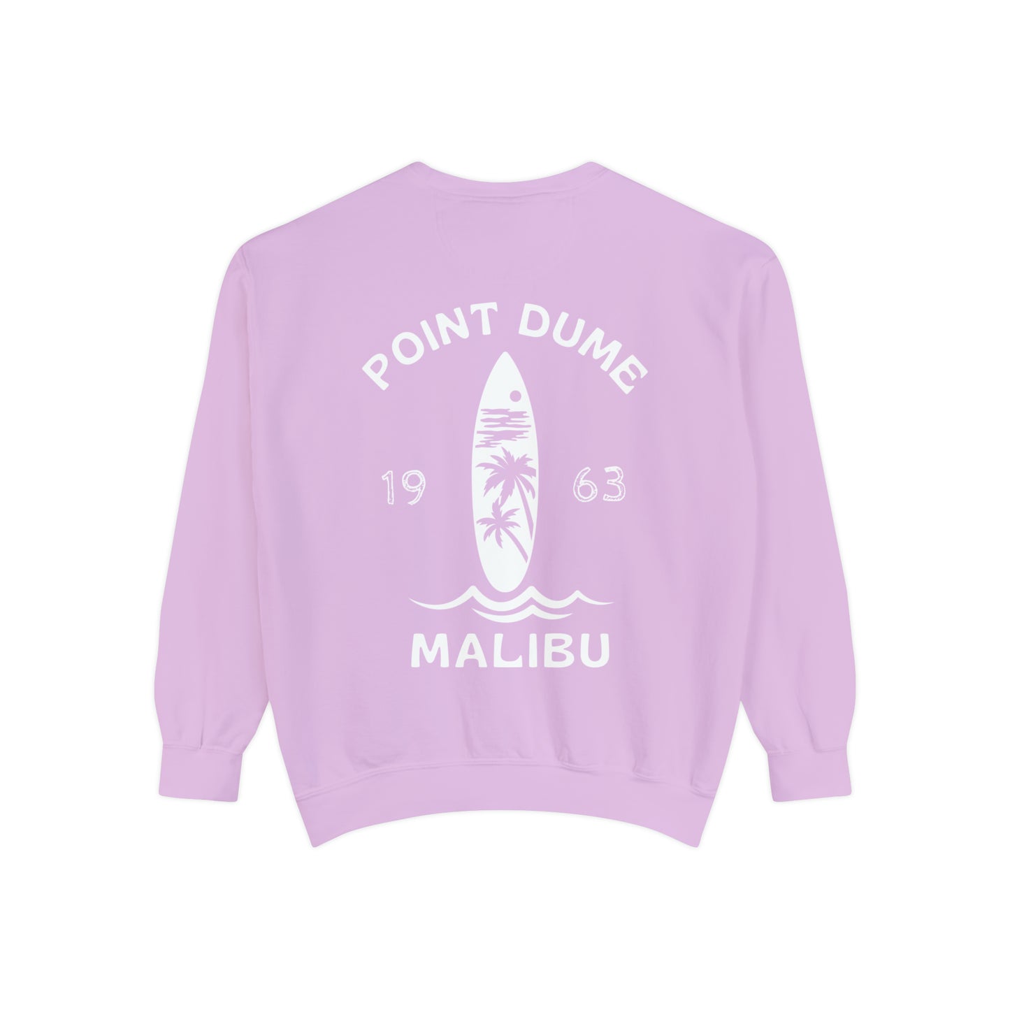 POINT DUME Malibu Crew (Palm Tree Version)- Comfort Colors