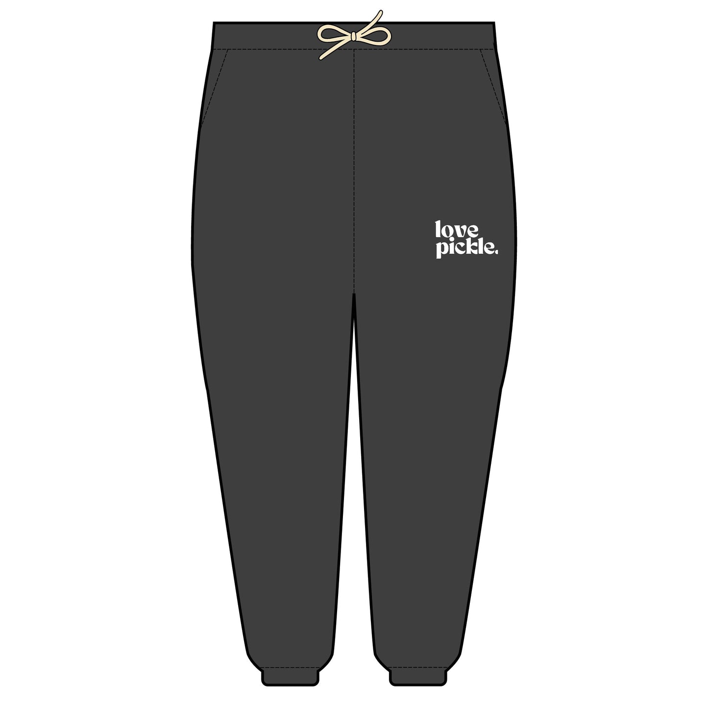 Love Pickle Unisex Garment-Dyed Lightweight Fleece Sweatpants