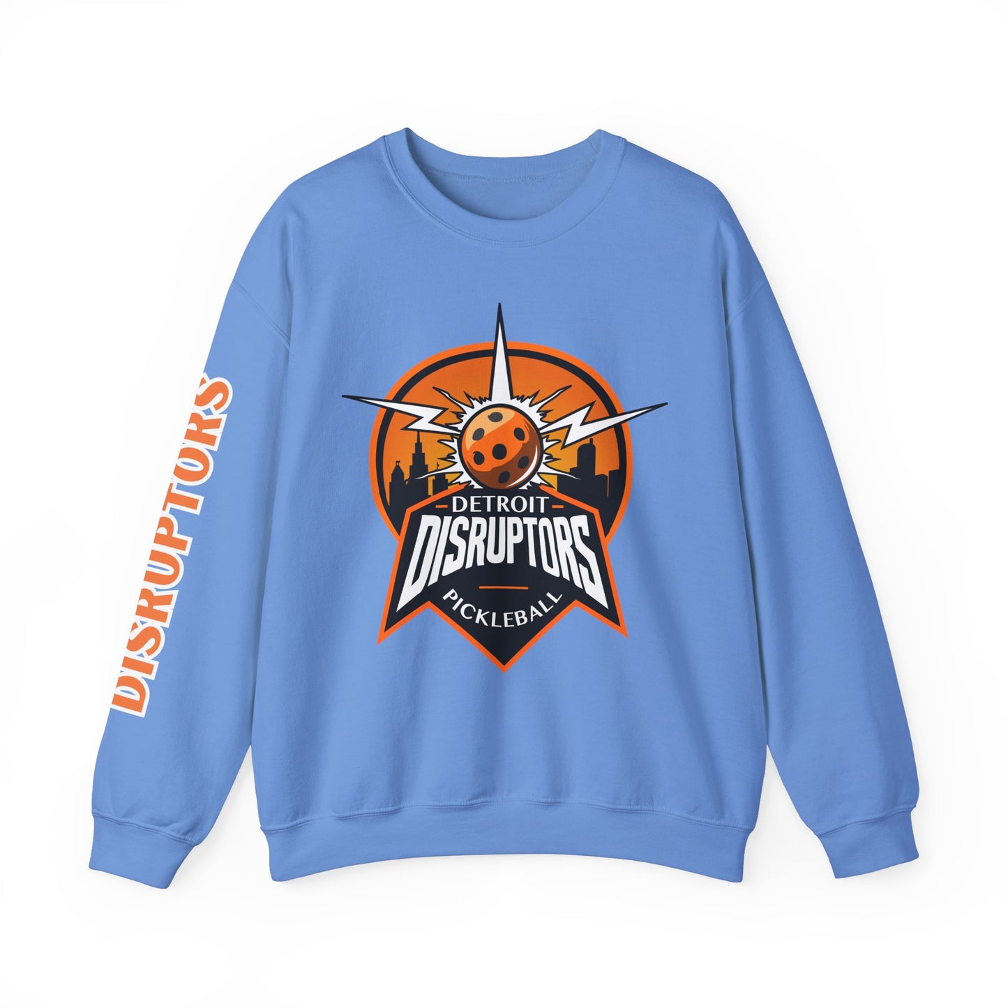 Detroit Disruptors Unisex Crew -Customize Sleeve or Back w/ Name- (add in instructions)