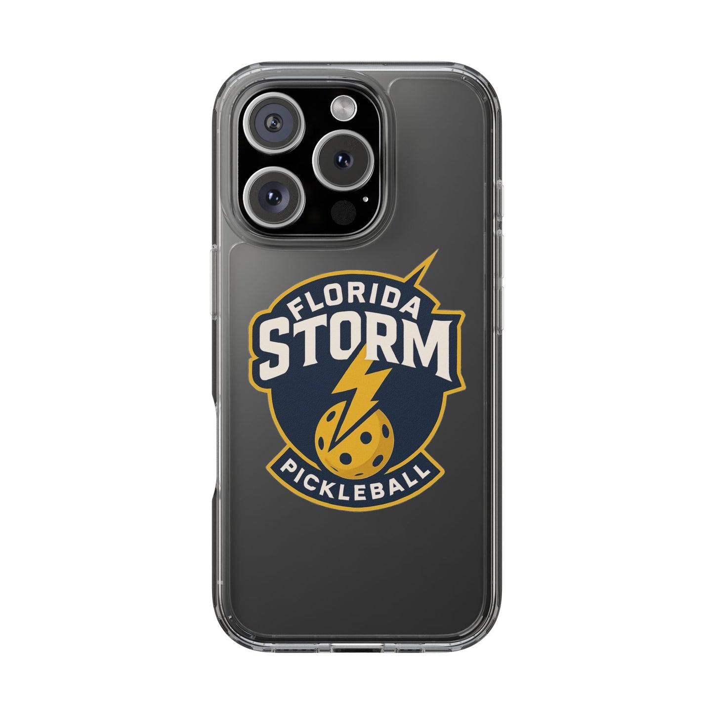 Florida Pickleball Clear IPhone Cases - all phone styles