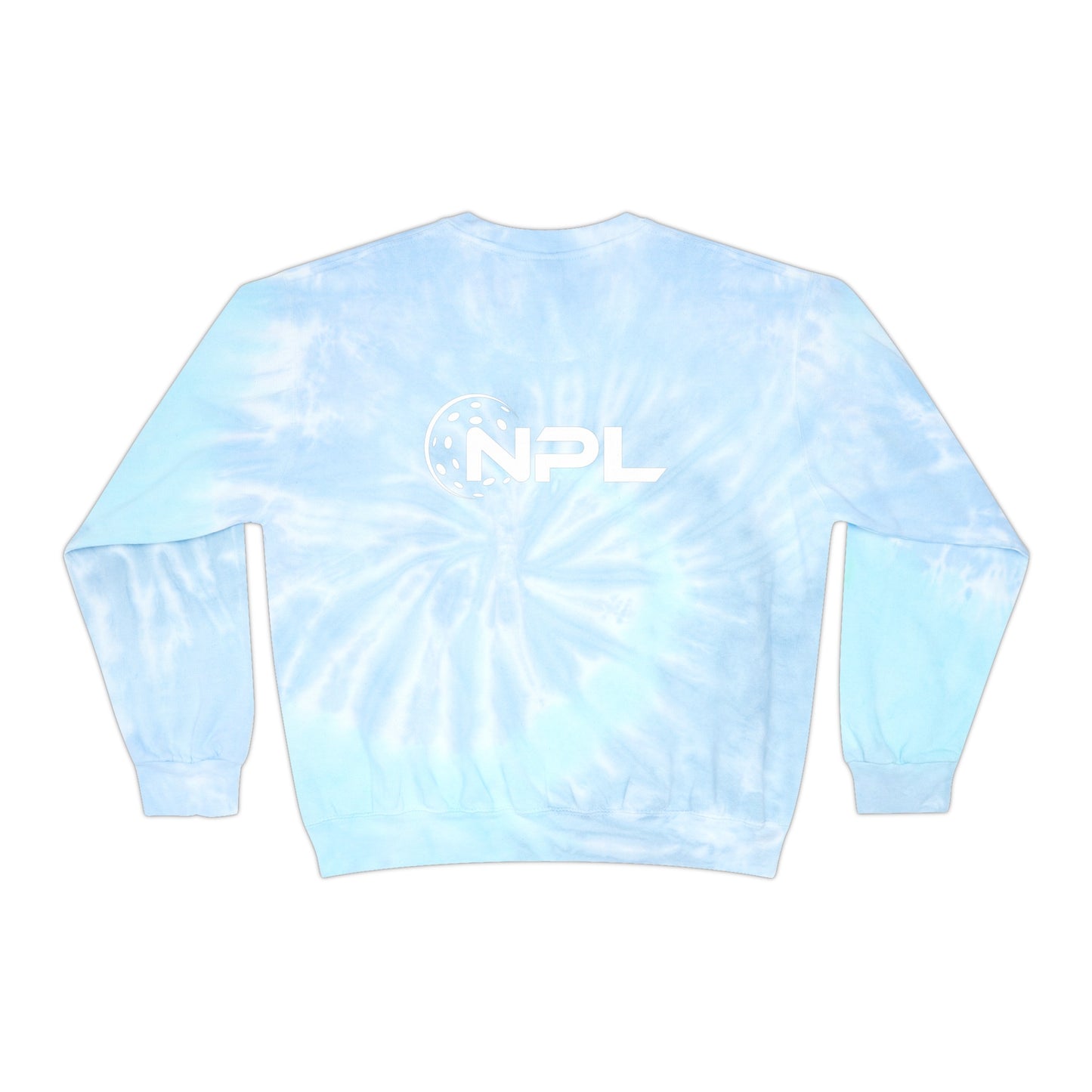 Boca Raton Picklers NPL Team “NPL” front, customize back Tie-Dye Crew