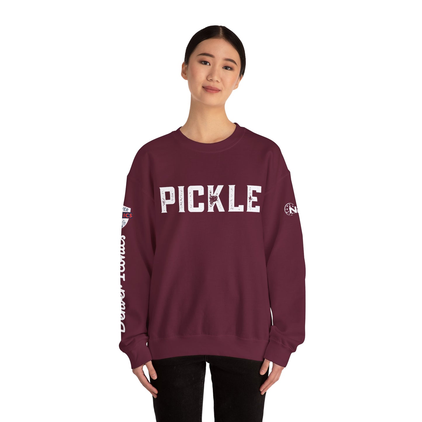 PICKLE/ Denver Iconics sleeve - Customize Crew - add name on back