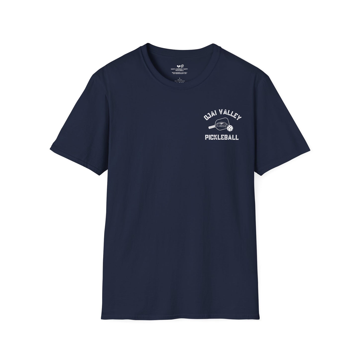 Ojai Valley Pickleball - Men’s Softstyle T-Shirt
