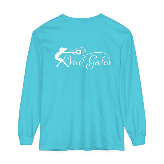 Vail Gales Pickleball Unisex Garment-dyed Long Sleeve T-Shirt