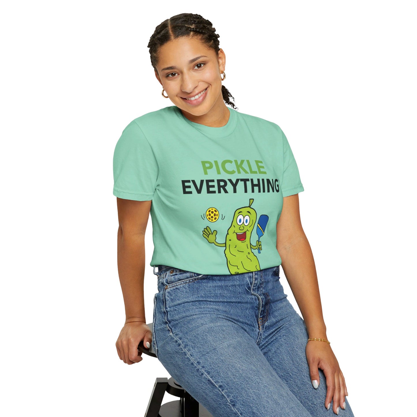 Pickle Everything Unisex Garment-Dyed T-shirt