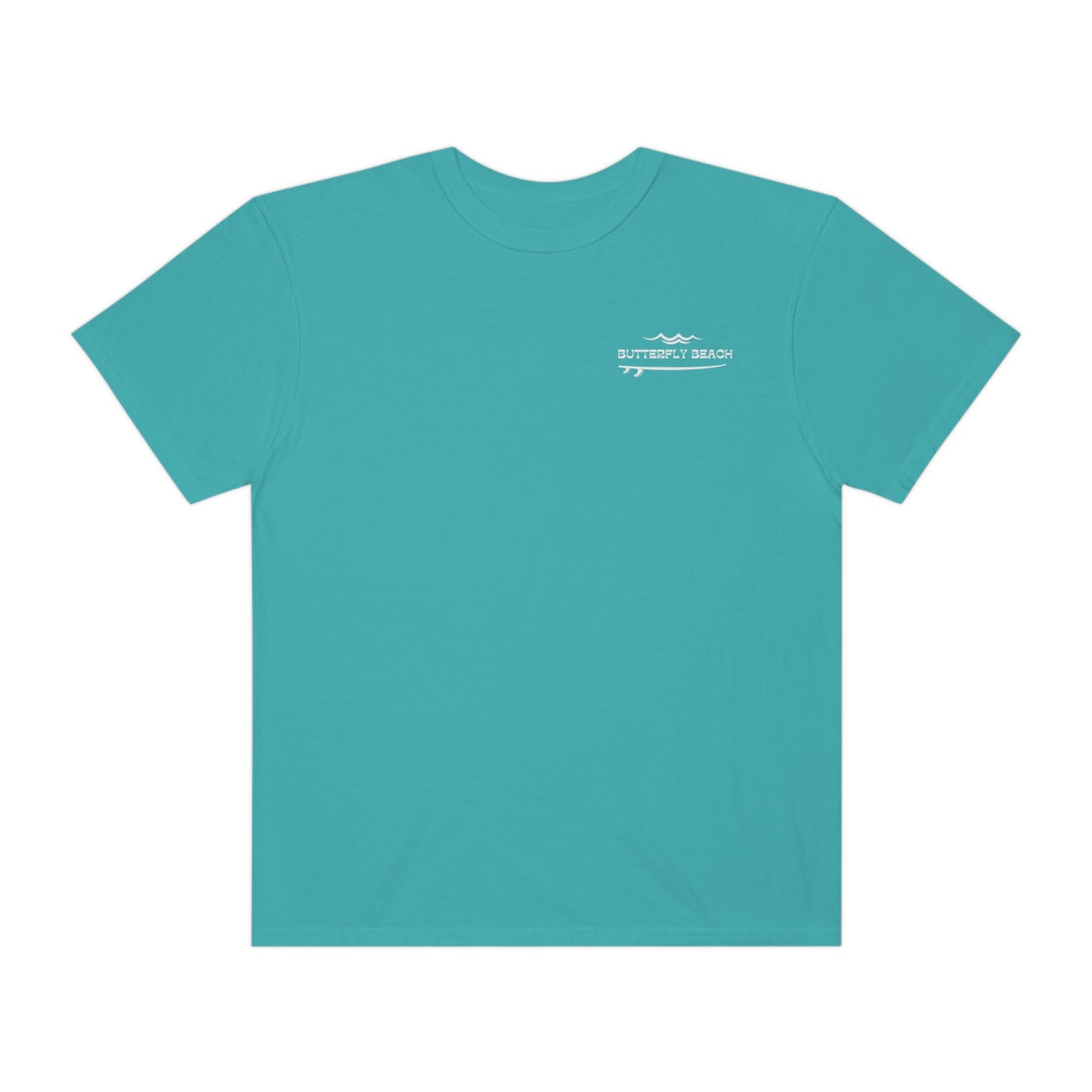 Butterfly Beach T-shirt Comfort Colors- 2 sided design