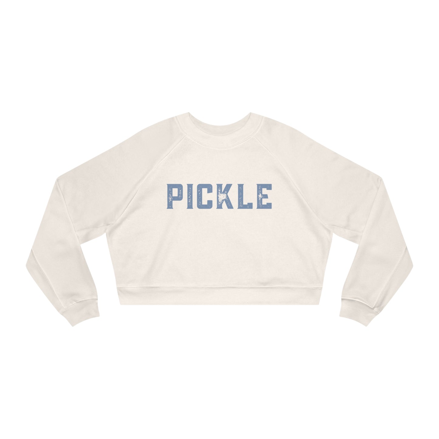 Pickle - Blue & White Distressed - Crop Crew
