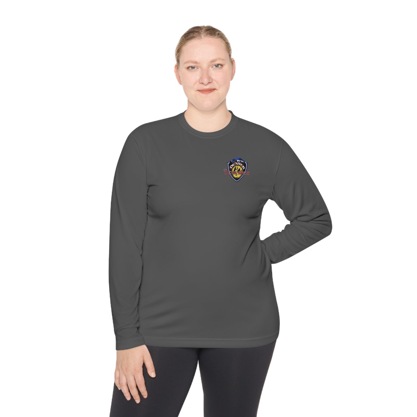 Denver Iconics NPL Team - Unisex Fuller Cut -Moisture Wicking Lightweight Long Sleeve, SPF 40