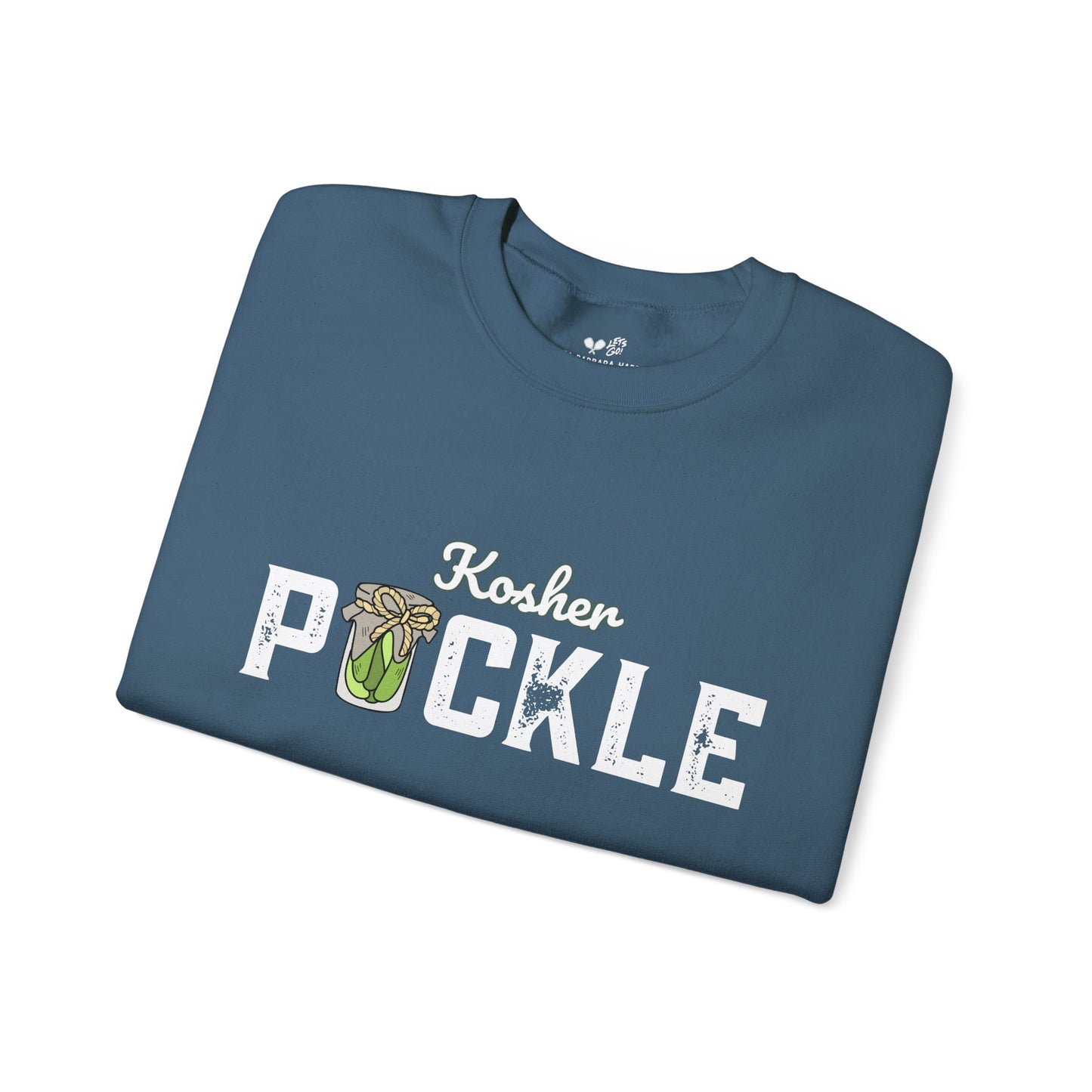 PICKLE Kosher Crew 50/50 Plush/Unisex - can customize sleeve w/ name