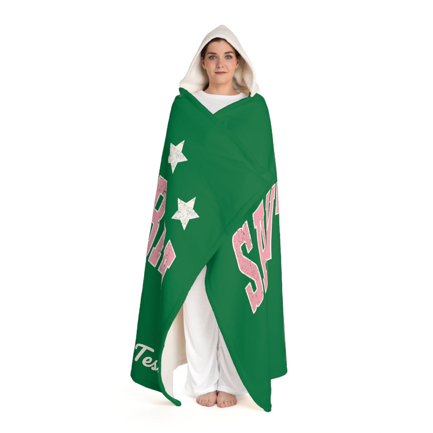 Santa Barbara Blanket Wrap - customize name