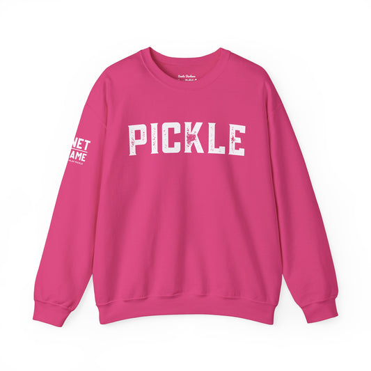 PICKLE Crew. Small Net Game logo on sleeve