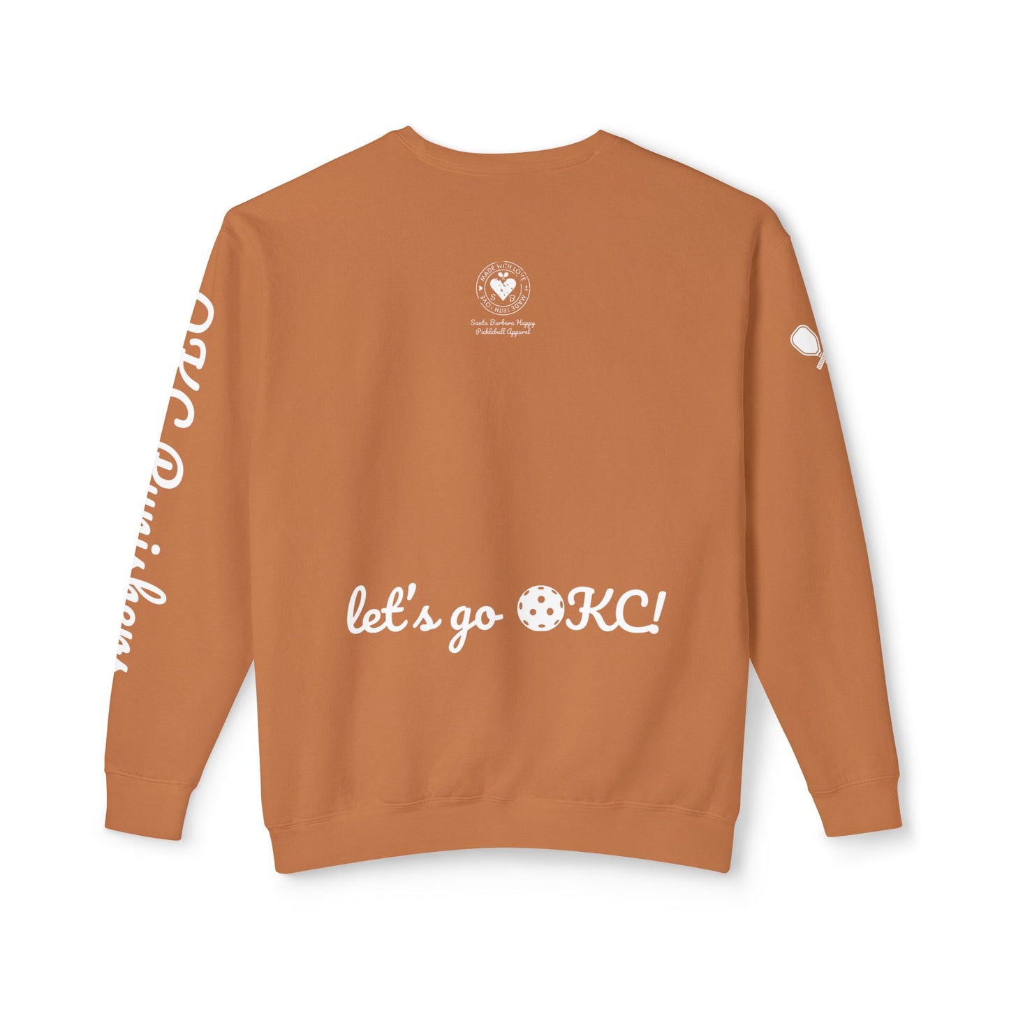 NPL Garment Dyed- Unisex Garment Dyed Lightweight Crew - Customize Sleeve w/ Name
