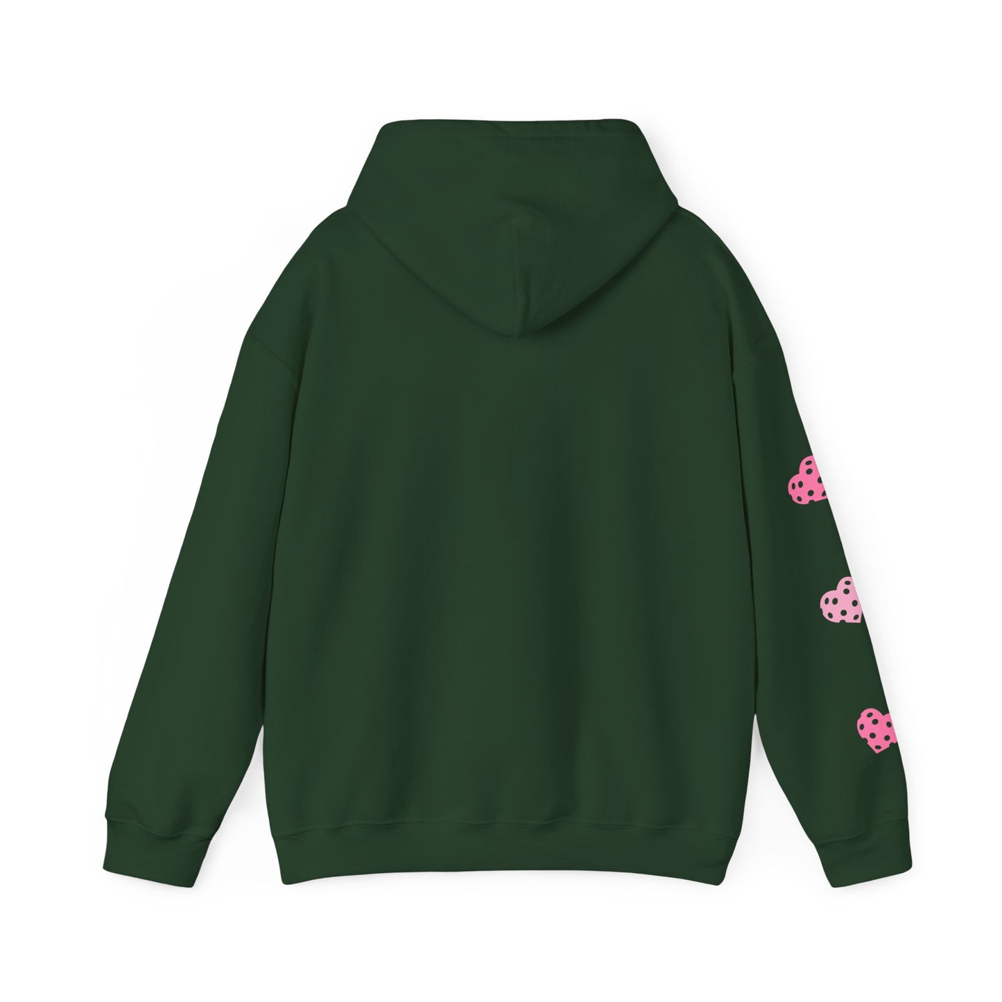 Pickleball LOVE Hoodie - can customize sleeves & back - add in notes