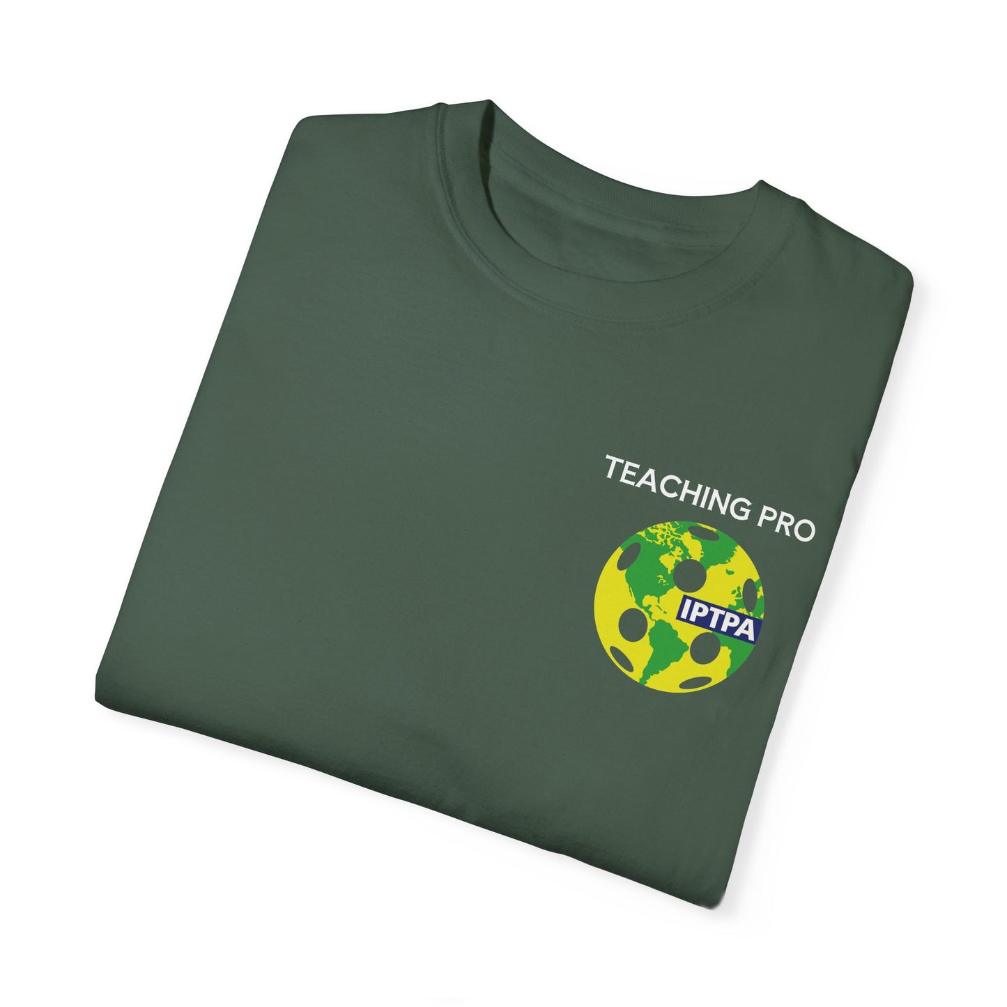 IPTPA Teaching Unisex Garment-Dyed T-shirt - can customize name either side