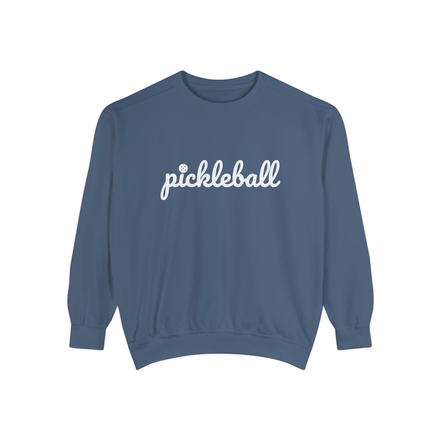 New Pickleball Script w/ Ball - Unisex Garment Dyed, Comfort Colors