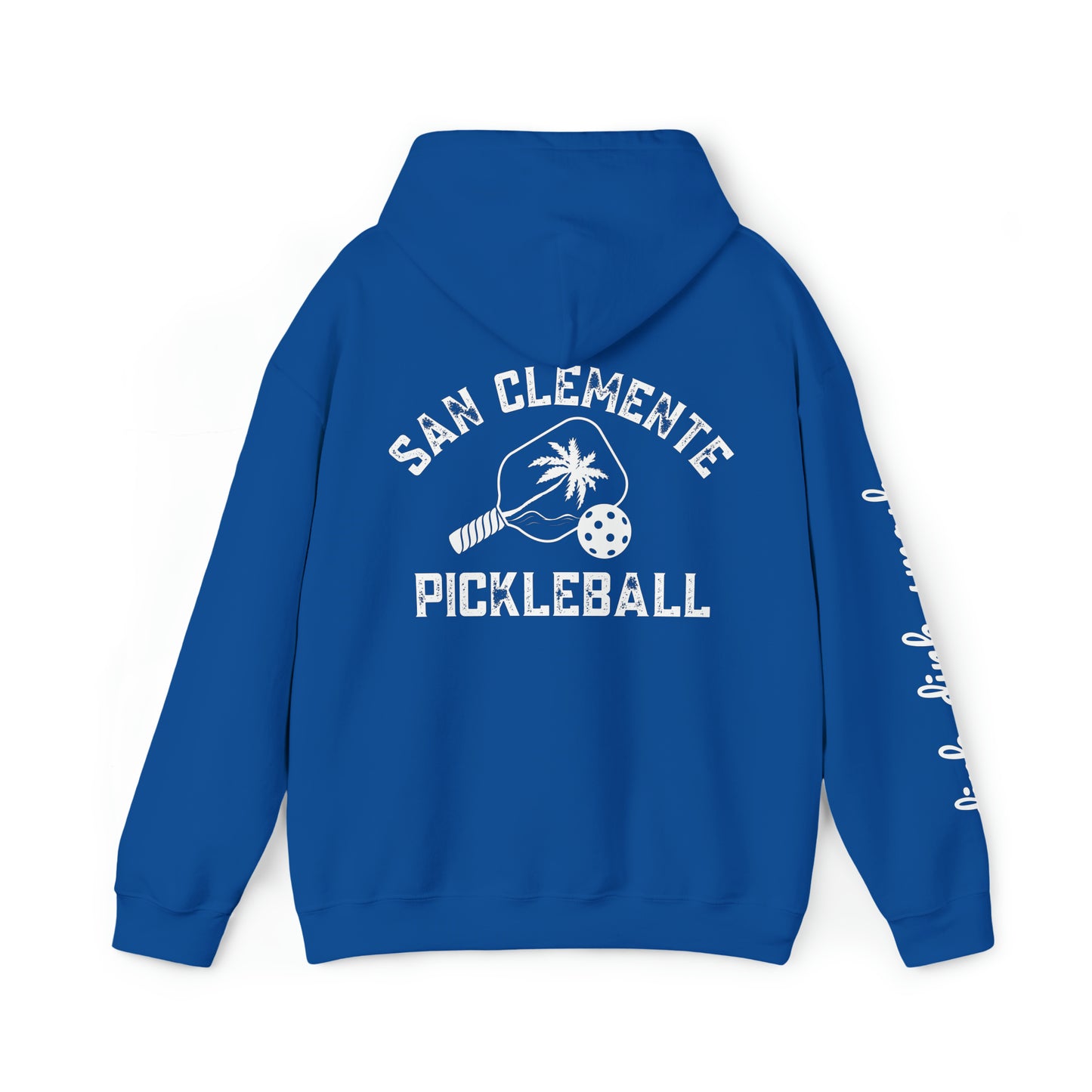 San Clemente Pickleball Custom Plush 4 sided hoodie