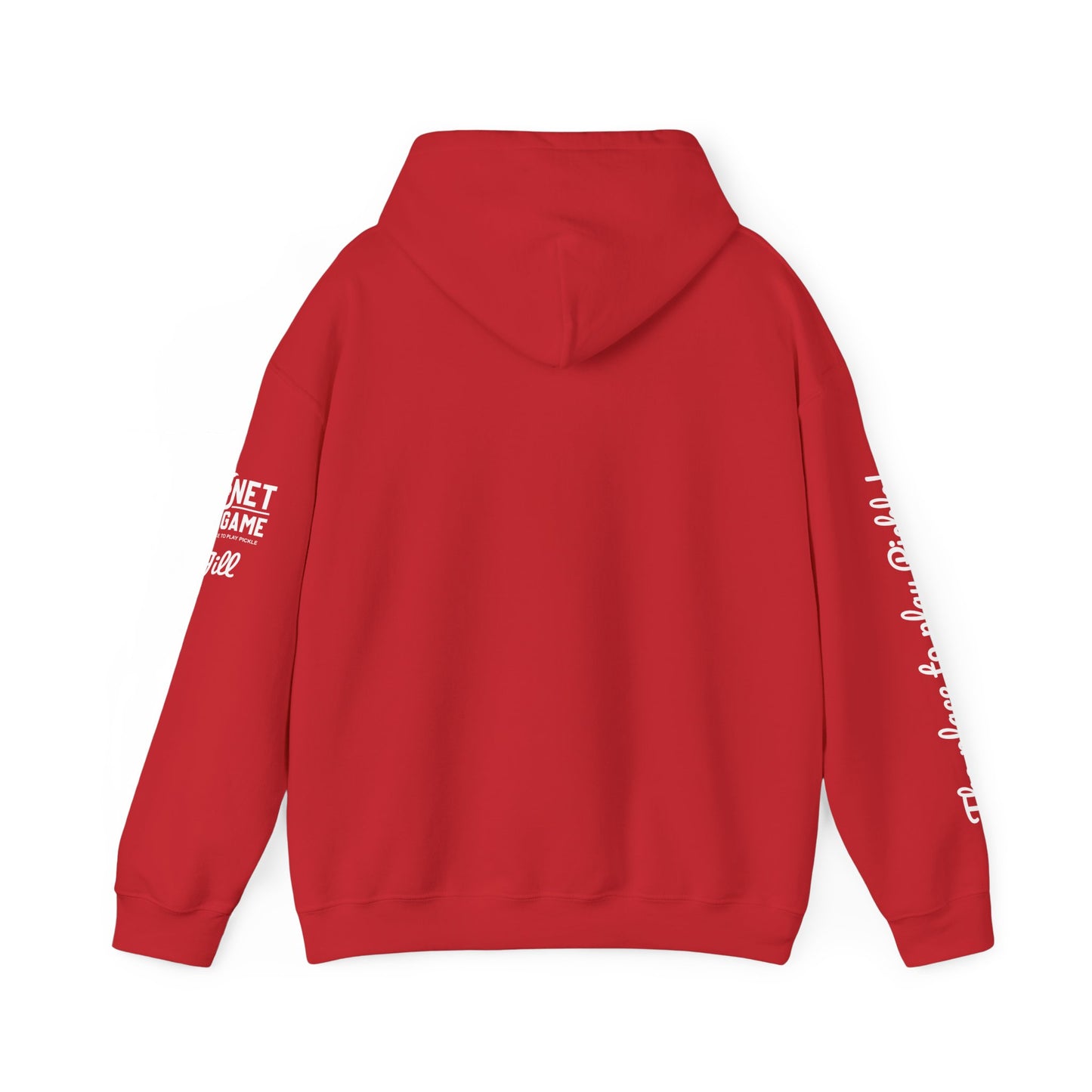 Net Game Pickle - LOVE Hoodie. No name on sleeve version