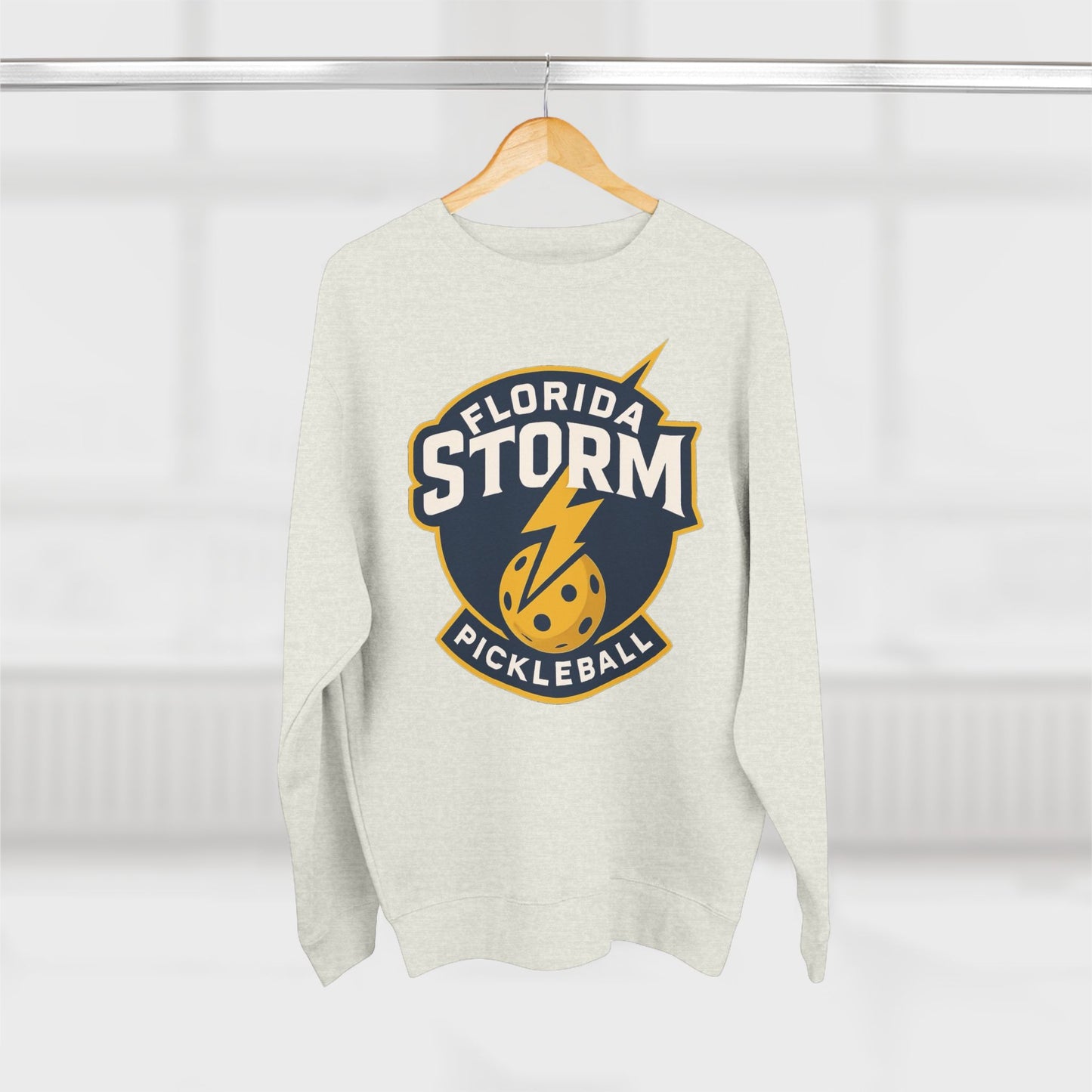 Florida Storm Unisex Crew- 2 sided (can personalize) warmer  80% cotton, 20% polyester