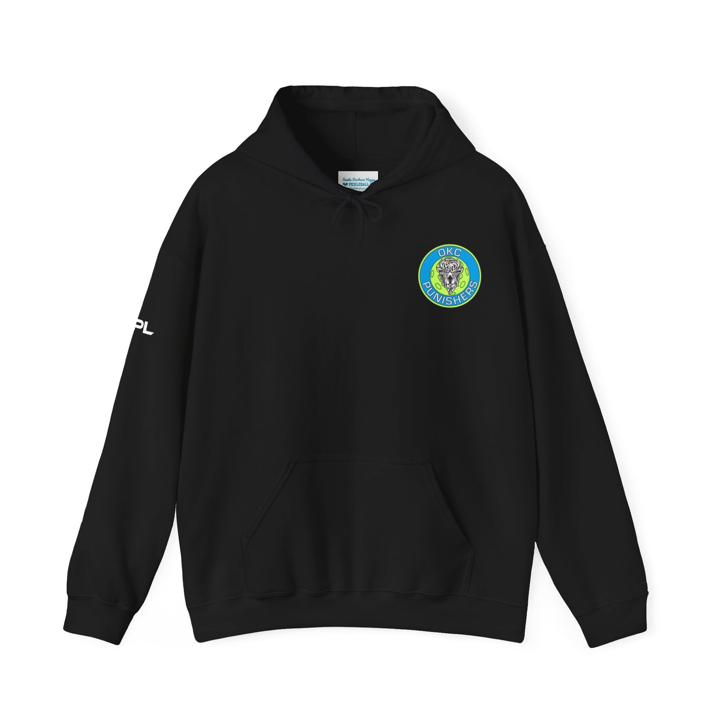 OKC Punishers NPL - Multi Sided Design - Unisex Hoodie - add name sleeve or back