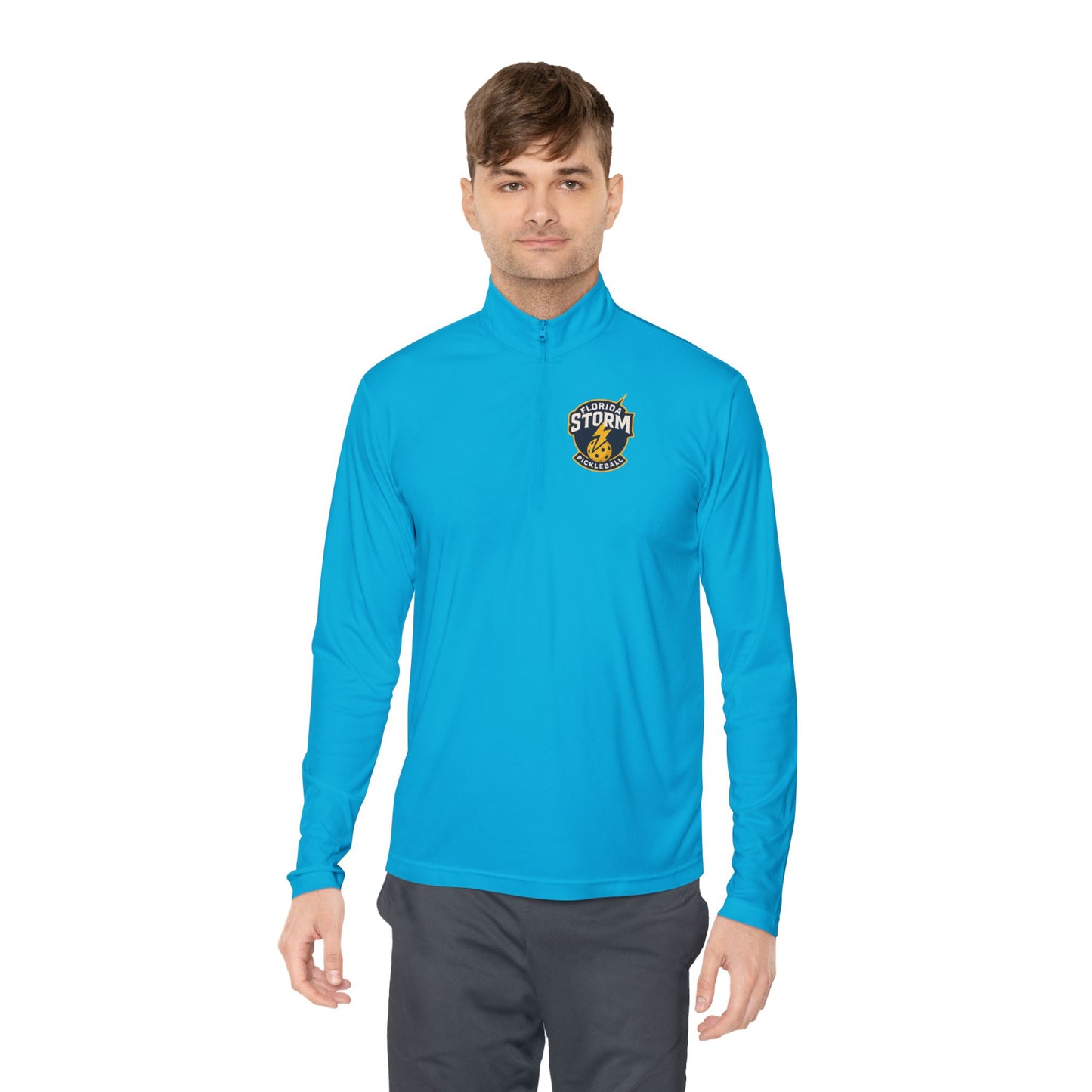 Florida Storm - SPF 40 Sport Tek UNISEX/Men’s Cut Quarter-Zip (add name back only)