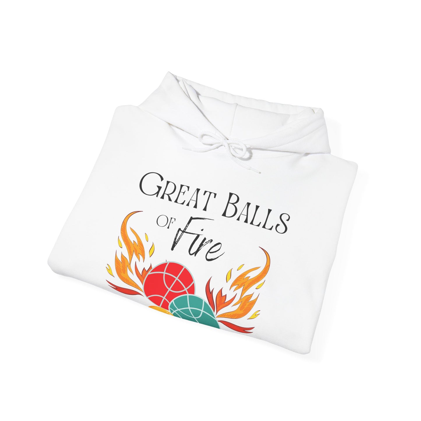 Great Balls of Fire Hoodie - Andalusia Sleeve