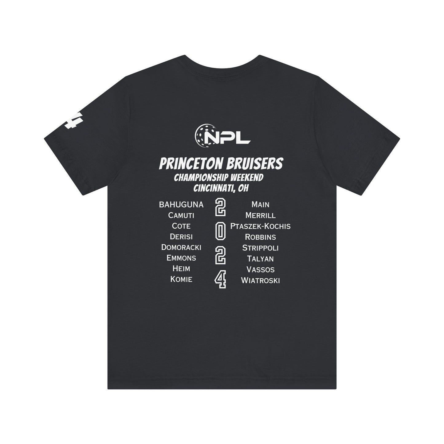 Princeton Bruisers Unisex Jersey Short Sleeve Tee