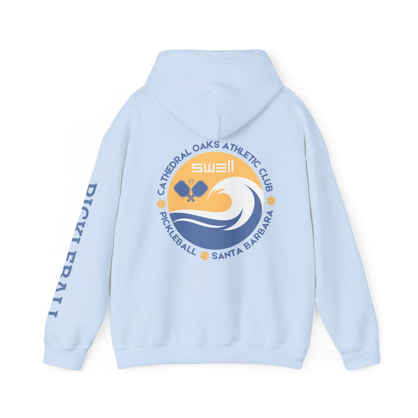 Cathedral Oaks - SWELL - Unisex Hoodie - can add name to fron, back r sleeve
