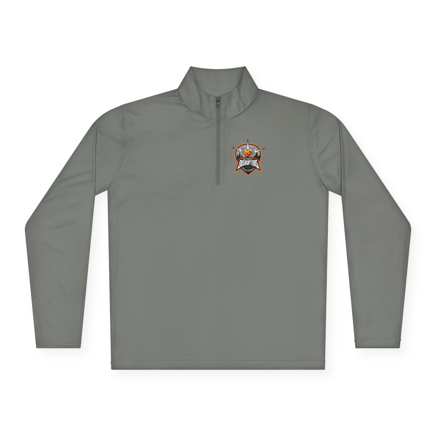 Version 2 -Detroit Disruptors Unisex/Men’s Cut - Customize name back -SPF 40 Quarter-Zip Pullover (add in instructions)