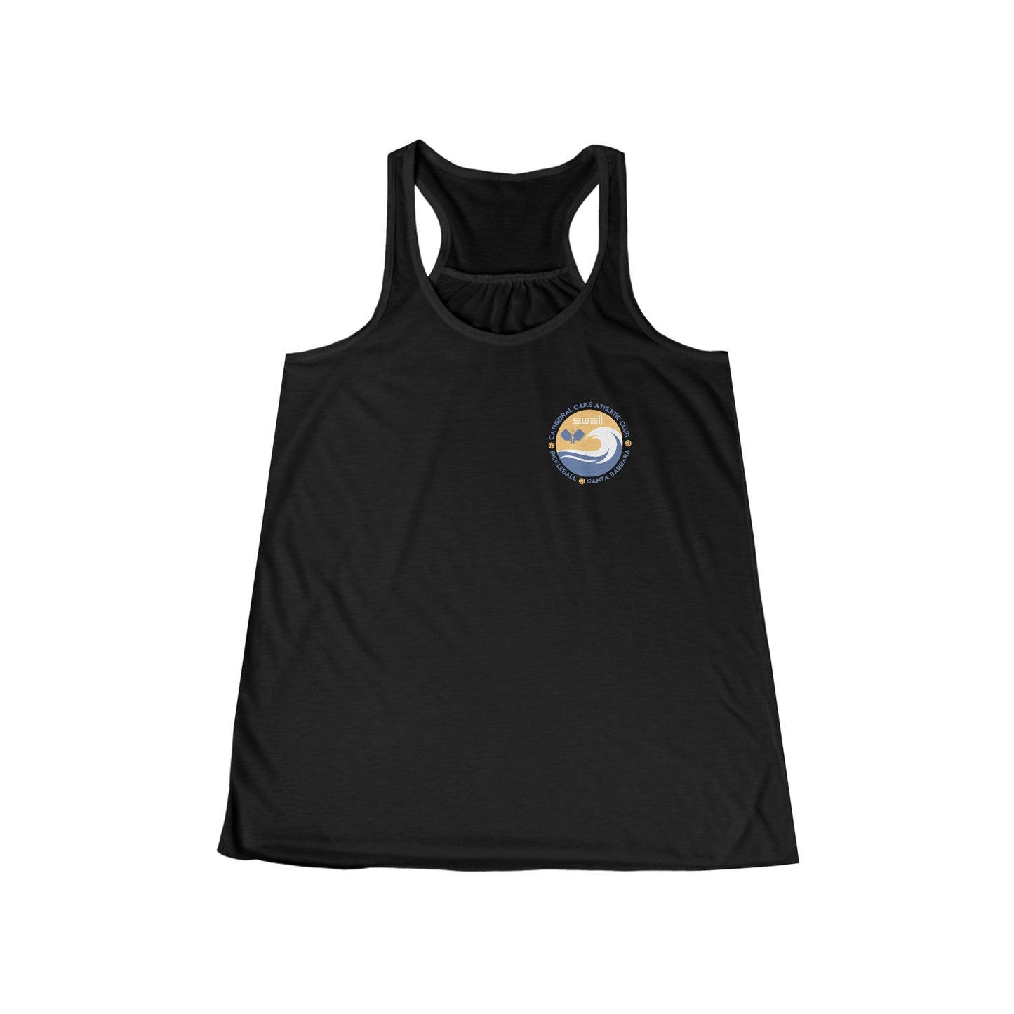 Copy of SWELL - Cathedral Oaks - Customize Women's Flowy Racerback Tank (cotton/poly blend)
