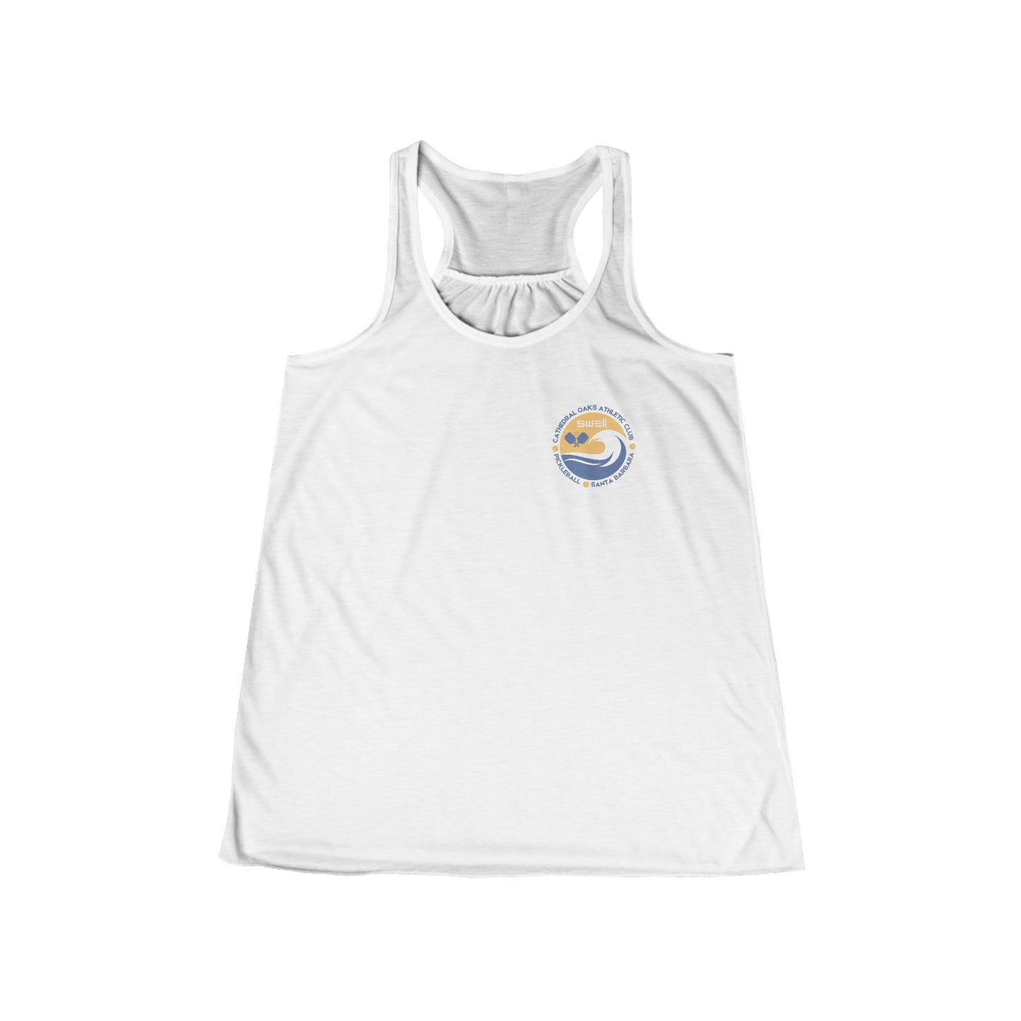 Copy of SWELL - Cathedral Oaks - Customize Women's Flowy Racerback Tank (cotton/poly blend)
